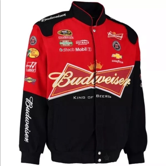 Kevin Harvick Nascar Budweiser Jacket 